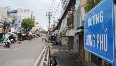 Mặt bằng rộng đẹp nhà mặt tiền đường Hưng Phú, Quận 8