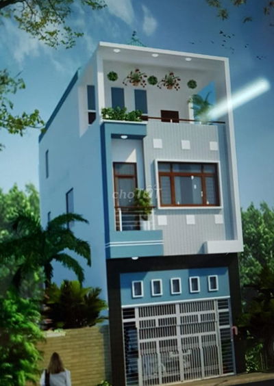 Nhà đẹp nở Hậu gần mặt đường