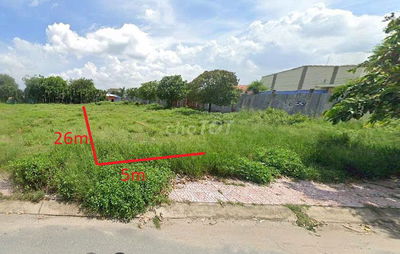 Bán đất 131m2 giá 700 triệu đường Hồ Văn Tắng xã Tân Phú Trung, Củ Chi