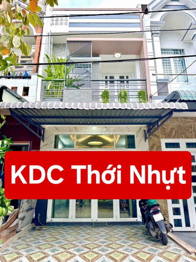 NHÀ TRỆT LẦU ĐẸP - KDC THỚI NHỰT 1