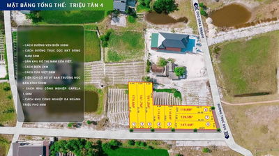 đất ven biển sẵn sổ 100-200m2, Triệu Tân, Triệu Phong, Quảng Trị