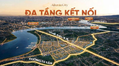 ALLUVIA - SIÊU BIỆT THỰ TẠI KĐT SINH THÁI KHOÁNG NÓNG, VEN SÔNG ĐẦU TIÊN TẠI KV HÀ NỘI - GIÁ ĐẦU TƯ