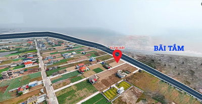 BÁN LÔ GÓC MẶT BIỂN QUẤT LÂM DIỆN TÍCH 114M2 (5.6 X 20.5) MẶT TIỀN RỘNG 5.6 MÉT, ĐƯỜNG RỘNG 72M