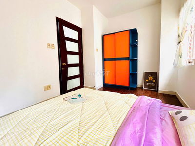 Cho thuê 1PN Ban công , bếp riêng , full nội thất, giá giảm 5.5 tr