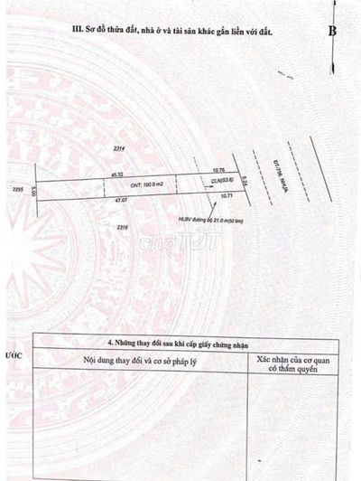 Đất Nền Mặt Tiềng Nhựa 42m/Phường Chơn Thành