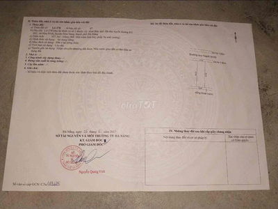 bán đất tdc hoà ninh1 ngang 5,7m cực đẹp