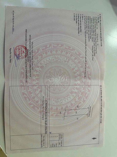 BÁN GẤP LÔ ĐẤT CỰC NGỘP CHỈ 550tr SỔ RIÊNG FULL THỔ CƯ TẠI SÔNG THAO