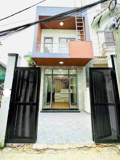 Bán Nhà 87.3m2, Trệt+Lầu, 4PN, 2WC, xe hơi tận cửa, P. Thạnh Mỹ Lợi