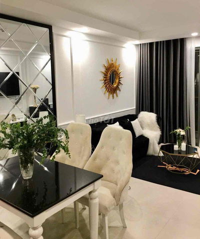 Căn hộ 2PN 2WC 81m2 đầy đủ nội thất The Gold View