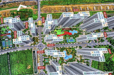 Bán Căn Hộ Studio 33,6m2 Giá 2Tỷ S6.03 The Origami Vinhomes Grand Park