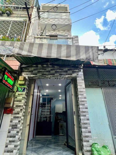 SIÊU VÍP ĐƯỜNG SỐ QUẬN 4- NHÀ ĐẸP 02 TẤM BTCT HOÀN CÔNG - KHÔNG QUY HO