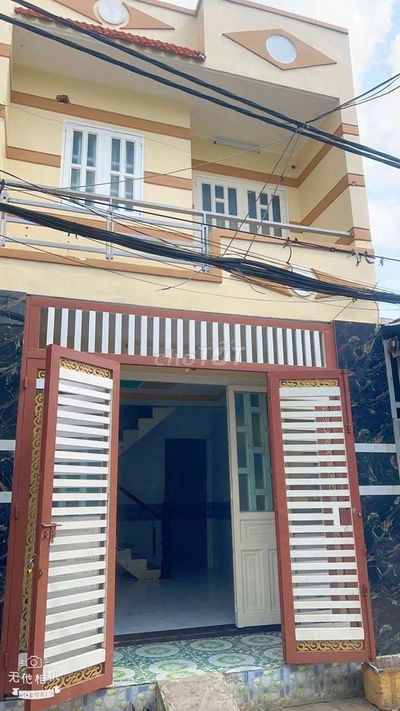 Bán nhà DT: 4m X 10M trệt lầu 2pn đường bê tông 4m