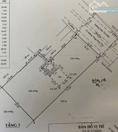 Cho thuê lô đất 2300m2 MẶt Tiền đường Trần Thị Điệu,Phường Phước Long B,TP HCM