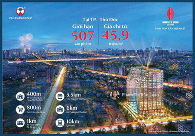 GIỎ HÀNG HOT TỪ 100% CDT HAPPY ONE SORA THỦ ĐỨC GIÁ 2PN 2WC CHỈ TỪ 3TY2 - 0942 570 ***