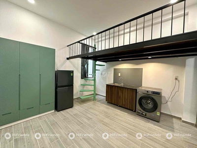 CHO THUÊ DUPLEX FULL NỘI THẤT MÁY GIẶT RIÊNG CỬA SỔ THOÁNG CÁCH VLU 5P