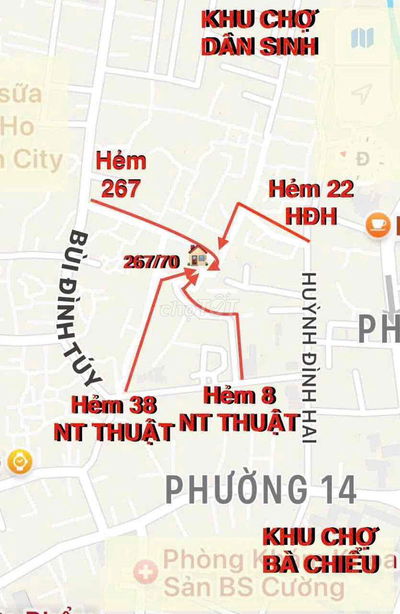 Nhà mới Bùi Đình Tuý 4.5 tỷ tl