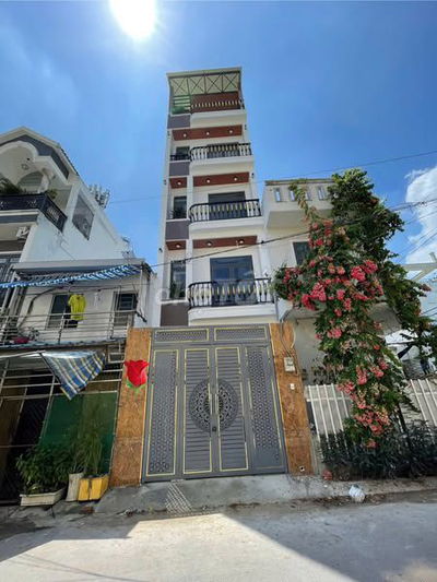 bán nhà mới 5 tầg-mặt tiền đường nhựa 8m kinh doanh ngay quận bình tân