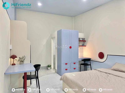 Phòng Studio Full Nội Thất decor siêu xinh ngay Đặng Văn Bi - ĐH SPKT