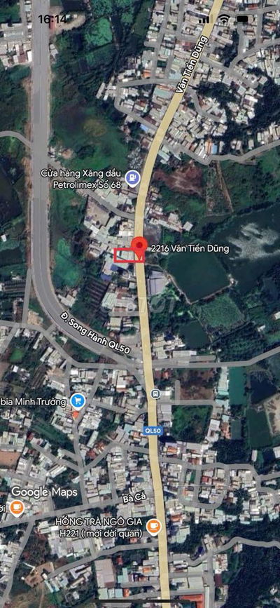 Cho Thuê Mặt Bằng Kho ( Xưởng) Mặt Tiền QL50