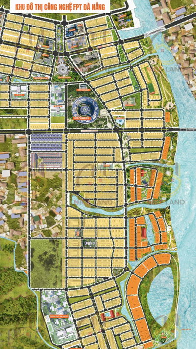 Chuyên phân phối đất biệt thự 300m2-2000m2 view kênh- View Sông Cổ Cò khu FPT Đà Nẵng giá tốt nhất