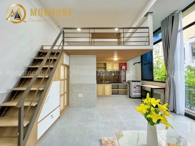 Cho thuê nhà mới 100% 15P + Mb đầy đủ nội thất,