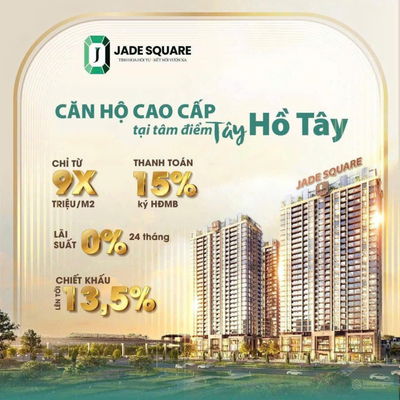 Bán căn hộ tại chung cư Jade Square, Giá Tốt Nhất Thị Trường. Chỉ 6,1 tỷ, Ck 13,5%. Lh: 0933 328 ***
