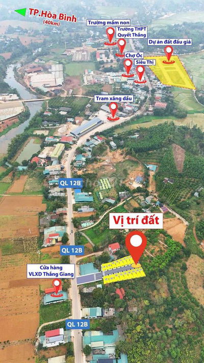 SỞ HỮU NGAY LÔ ĐẤT MẶT QUỐC LỘ 12B