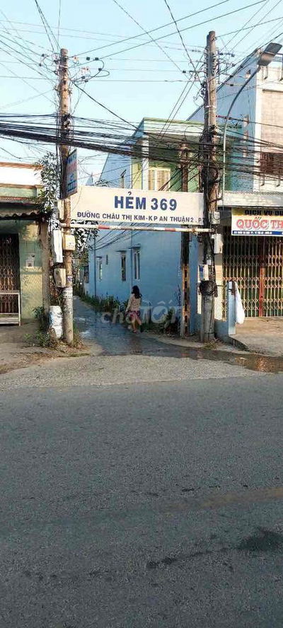 BÁN ĐẤT THỔ CƯ - HẺM 369 CHÂU THỊ KIM, P7 TÂN AN