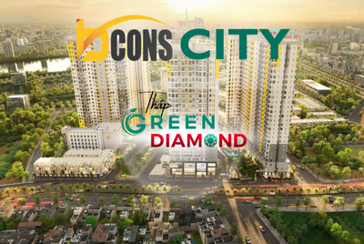 Bcons City - Tháp Green Daimond chính thức nhận booking, chiết khấu 6%, ưu đãi tặng 1 IPAD A16 5G