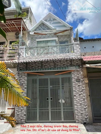 cho thuê nhà nguyên căn 2 mặt tiền hẻm xe tải ngay nhà thờ thánh phanxicô saviê