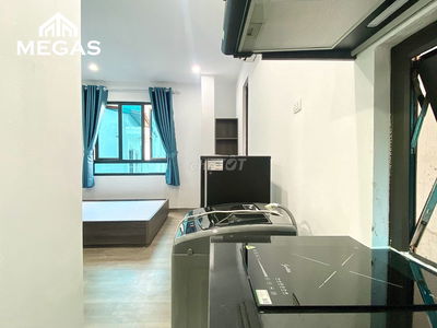 CHO THUÊ STUDIO CỬA SỔ LỚN FULL NỘI THẤT NGAY DƯƠNG QUẢNG HÀM QUAN HOA