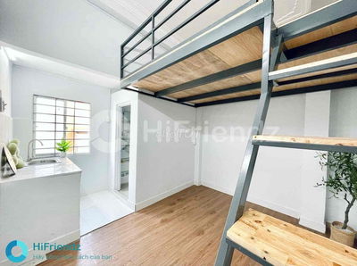 Cho Thuê Căn Hộ Có Gác Lửng Sẵn Máy Lạnh - Cách ĐH Văn Hiến 5P Đi Xe