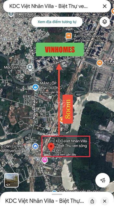 Bán lô đất 1 sẹt đường chính gần Vinhomes đẹp rẻ mà giá tốt chính chủ