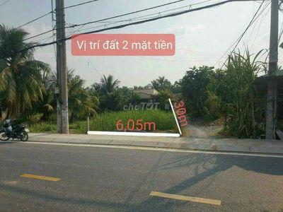 ĐẤT THỔ 178M2 MẶT TIỀN ĐƯỜNG THẾ LỮ, GẦN CHỢ