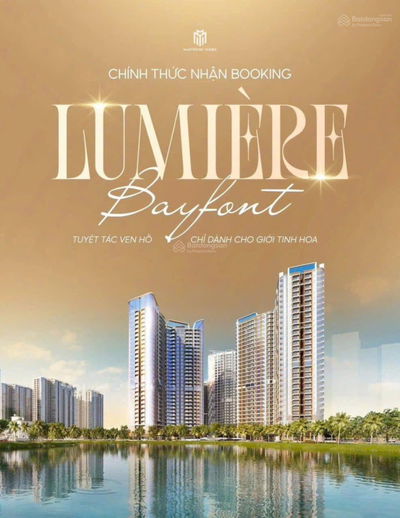 Chính thức nhận Booking 2 toà Lumiere Bayfront Vinhomes Ocean Park 1 - chỉ từ 120tr/m2