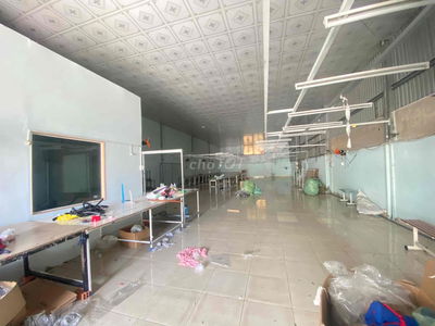 CHO THUÊ KHO 10x35m - NỀN GẠCH MEN - TRẦN LAPHONG - CÓ VĂN PHÒNG