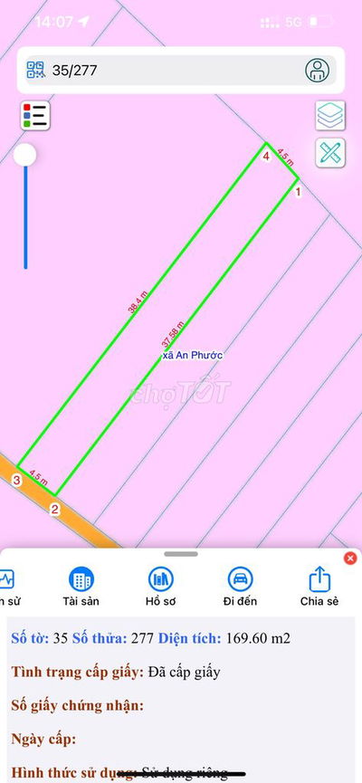 CHÍNH CHỦ BÁN ĐẤT NỀN - XÃ AN PHƯỚC, HUYỆN LONG THÀNH, TỈNH ĐỒNG NAI