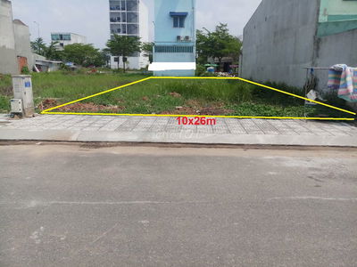 10x26 thích hợp xây kho - nhà trọ, tiện về Bình Tân 15p , thổ cư 100%