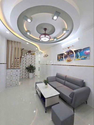 NHÀ 2 TẦNG ĐẸP — ÂU CƠ PHƯỜNG 11 Q11  (3,8m x 10m)