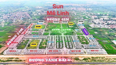 Bán quỹ căn ngoại giao vị trí đẹp, BT 300m2 13.6 tỷ 70% PKD HUD Mê Linh 0962 284 *** zalo