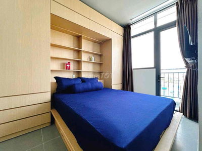Cho thuê căn hộ Studio Ban công Q8 gần cầu Nguyễn Văn Cừ, Parc Mall