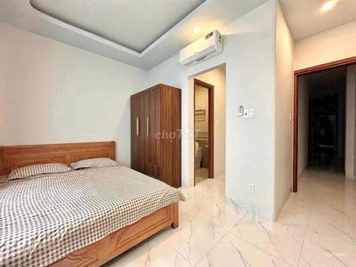 STUDIO FULL NỘI THẤT CỬA SỔ TRỜI SÁNG THOÁNG GẦN NGÃ TƯ BỐN XÃ