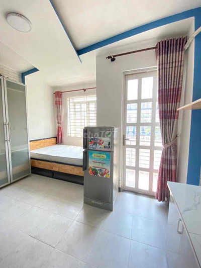 🌇Căn Hộ  Studio Ban Công _ Full Nội Thất _ 🚩 Yên Thế Giáp Sân Bay