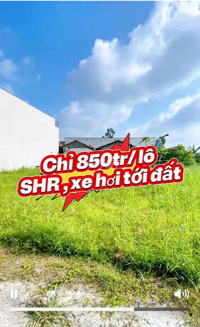đất thổ cư đường xe hơi tại Mỹ lộc