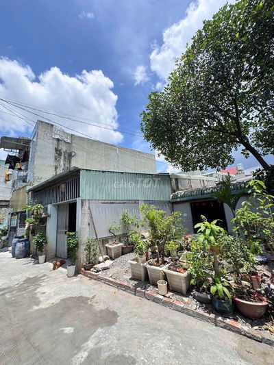 Bán đất tặng nhà tạm kdc gần ngã 3 Cây Điệp p. Tân Đông Hiệp Dĩ An