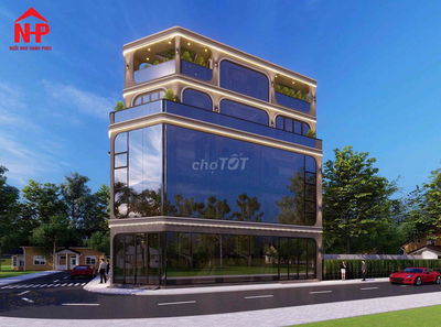 Villa Building Luxury 2MT- Biệt thự full Kính Tân Phú