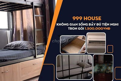 KTX VINCOM CỘNG HÒA 0 CỌC PHÒNG GHÉP ĐẦY ĐỦ TIỆN NGHI MÁY LẠNH 24/24