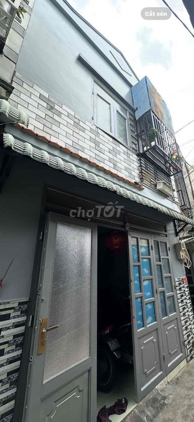 Bán Nhà SHChung Khu Dân Cư 100%.Hẻm4m HT07.Q12.Dt:4x5,7m Đúc 1Lầu Lửng