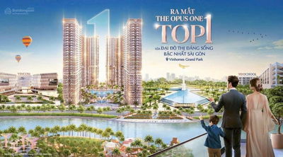 MỞ BÁN CĂN HỘ CAO CẤP (OS2) VIP NHẤT VHGP-TT 10% đến nhận nhà-CK 13%-Vay 80% HTSL 60 tháng-OPUS ONE