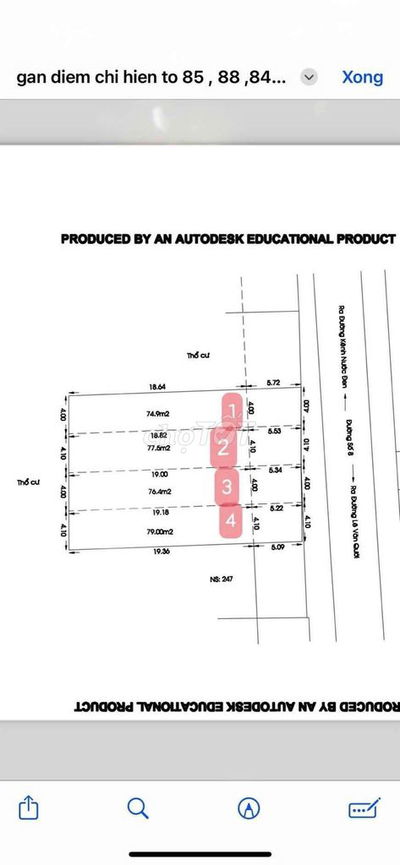 MẶT TIỀN 253 LÊ VĂN QUỚI - 4X26M - SỔ HỒNG CÔNG CHỨNG - 8 TỶ 200TR